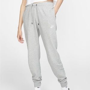 Gray Nike sweatpants